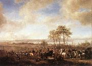 WOUWERMAN, Philips The Horse Fair  yuer6 Sweden oil painting artist